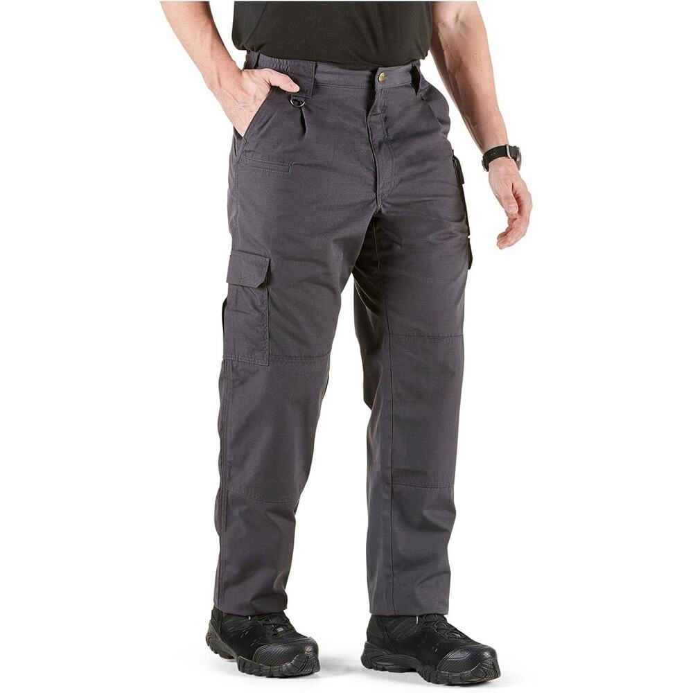 5.11 Tactical Taclite Pro Ripstop Cargo Pants for Men - Charcoal - 40x30